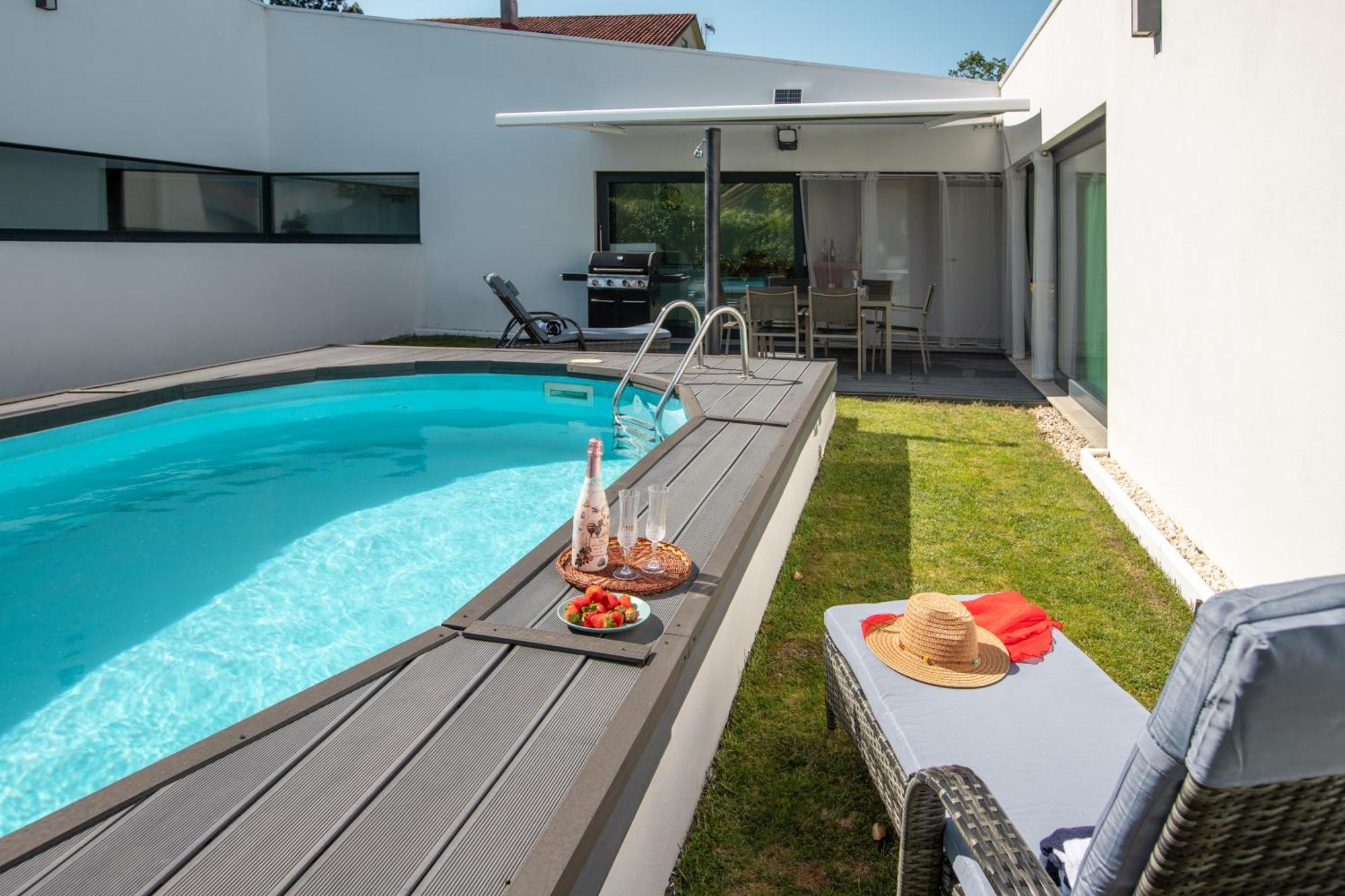 Villa Con Piscina Y Jardin, Santiago De Compostela Teo Kültér fotó